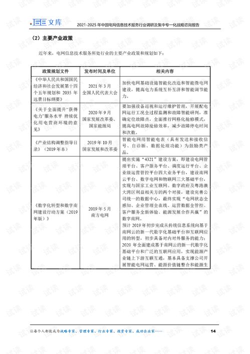 2021-2025年中國電網(wǎng)信息技術服務行業(yè)調研及集中專一化戰(zhàn)略咨詢報告
